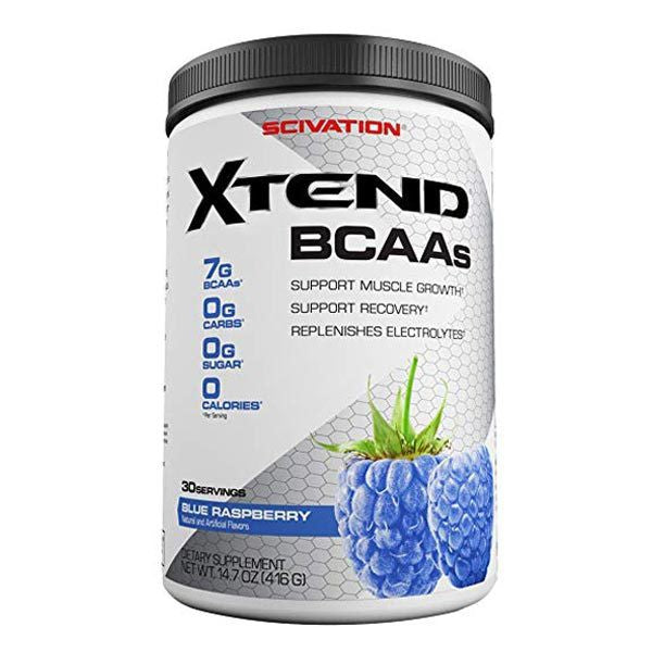 scivation xtend bcaa 30 servings. ( blueraspberry)