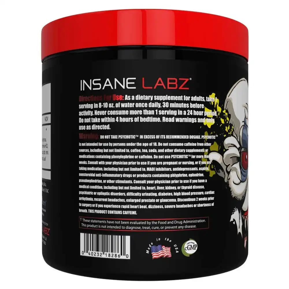 INSANE LABZ PRE_WORKOUT 35.SERVING, ( CHERRY LIMEADE)