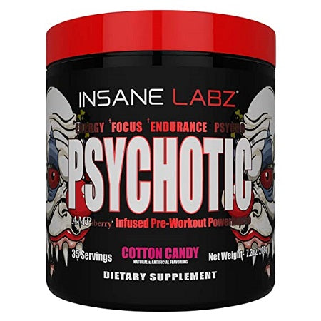 INSANE LABZ PRE-WORKOUT 35.SERVING, ( COTTON CANDY FLAVOUR)